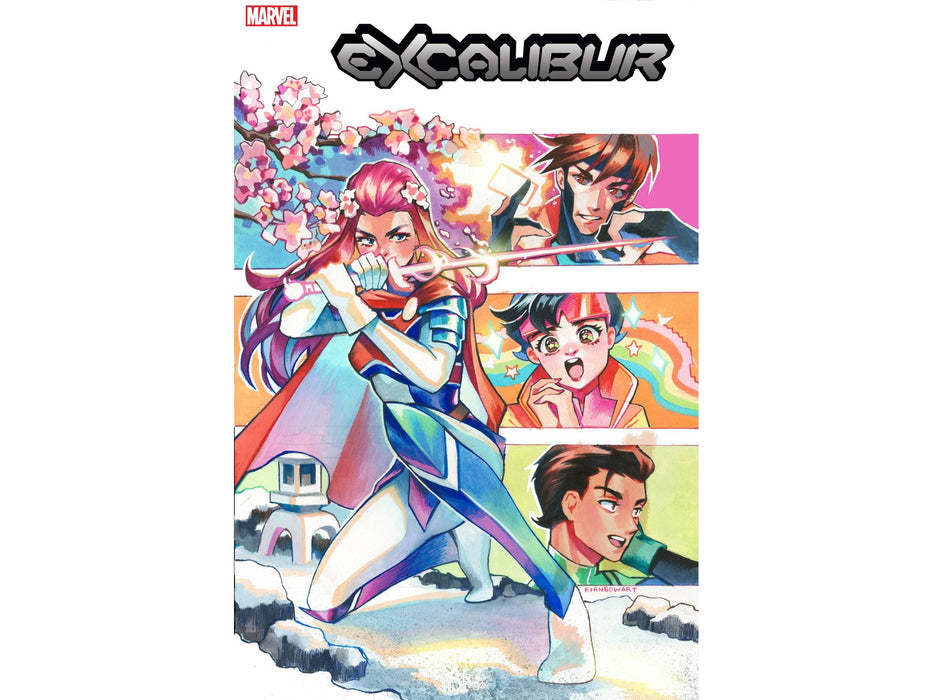 Comic Books Marvel Comics - Excalibur 024 - Gonzales Variant Edition (Cond. VF-) - 10229 - Cardboard Memories Inc.