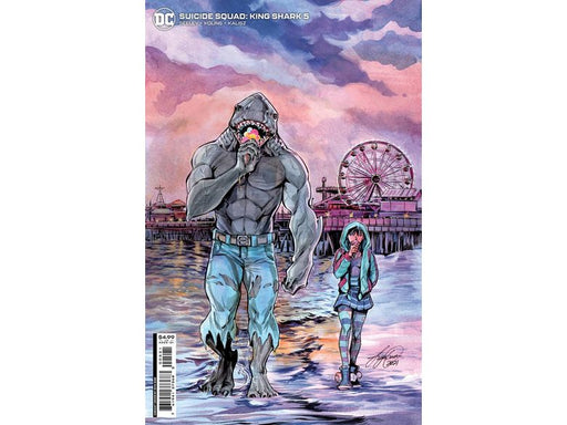 Comic Books DC Comics - Suicide Squad King Shark 005 of 6 - Oum Card Stock Variant Edition (Cond. VF-)  - 9910 - Cardboard Memories Inc.