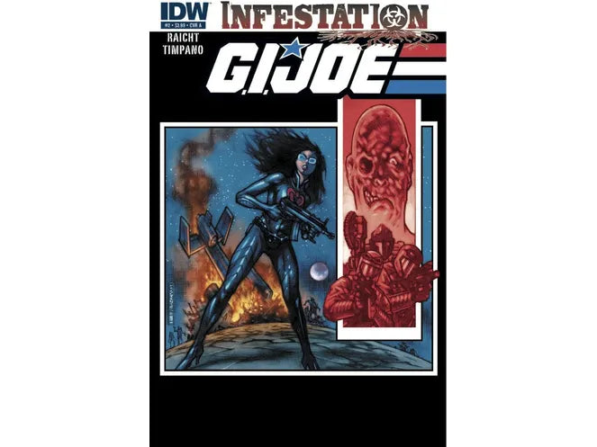Comic Books, Hardcovers & Trade Paperbacks IDW - G.I. Joe Infestation (2011) 002 - CVR A Variant Edition (Cond. VF-) - 14588 - Cardboard Memories Inc.