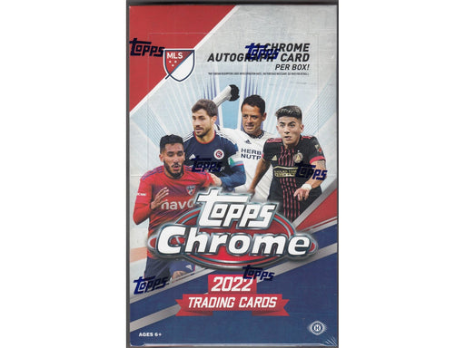 Sports Cards Topps - 2022 - Soccer - Major League Soccer - Chrome - Hobby Box - Cardboard Memories Inc.