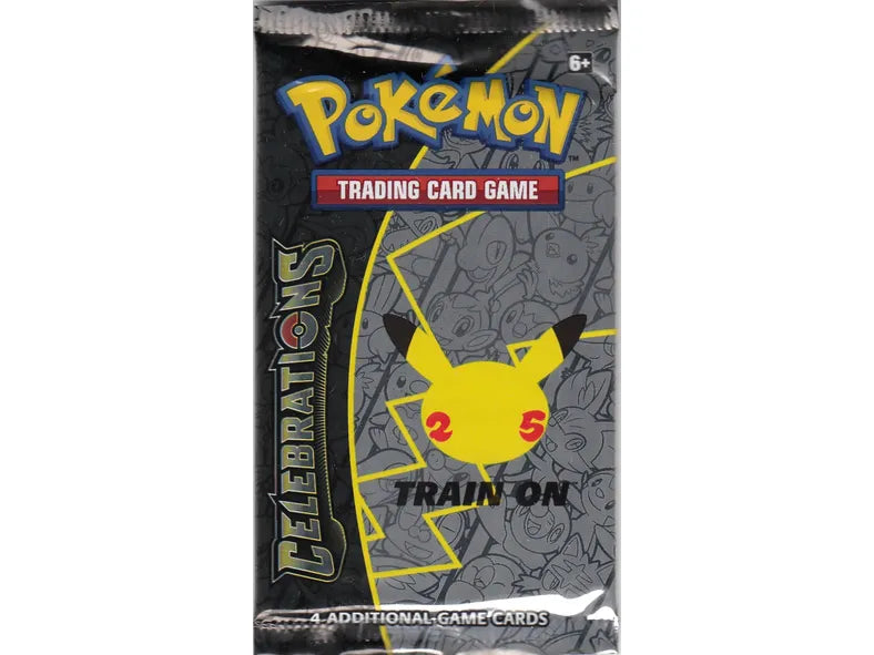 Pokemon - 2021 - Celebrations - Booster Pack Cardboard Memories Inc. Pokemon - 2021 - Celebrations - Booster Pack Cardboard Memories Inc.