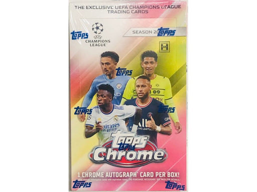 Sports Cards Topps - 2022 - UEFA Soccer - Chrome - Champions League - Hobby Box - Cardboard Memories Inc.