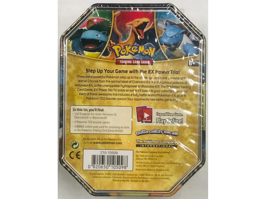 Trading Card Games Pokemon - Best of 2016 Tin - Charizard EX - Cardboard Memories Inc.