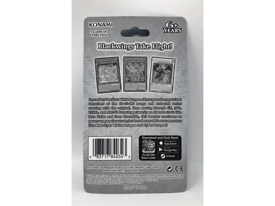 Trading Card Games Konami - Yu-Gi-Oh! - Legendary Duelists - White Dragon Abyss - Blister Pack (2 Packs) - Cardboard Memories Inc.