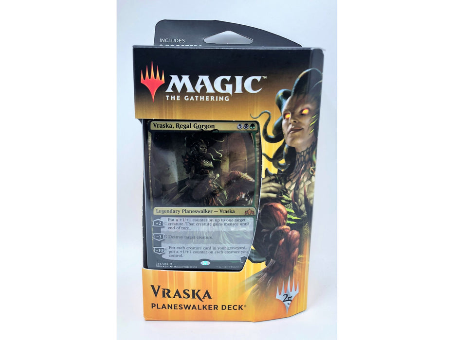 Trading Card Games Magic the Gathering - Guilds of Ravnica - Planeswalker Deck - Vraska - Cardboard Memories Inc.