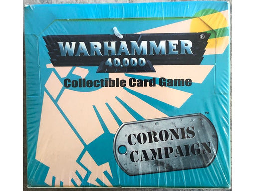 Collectible Miniature Games Games Workshop - Warhammer 40K - 2002 - Coronis Campaign - Booster Box - Cardboard Memories Inc.