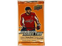 Sports Cards Upper Deck - 2022-23 - Hockey - Series 2 - Gravity Feed Pack - Cardboard Memories Inc.