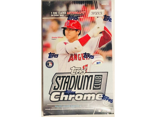 Sports Cards Topps - 2022 - Baseball - Stadium Club - Chrome - Hobby Box - Cardboard Memories Inc.