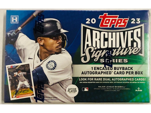 Sports Cards Topps - 2023 - Baseball - Archives Signature Series - Hobby Box - Cardboard Memories Inc.