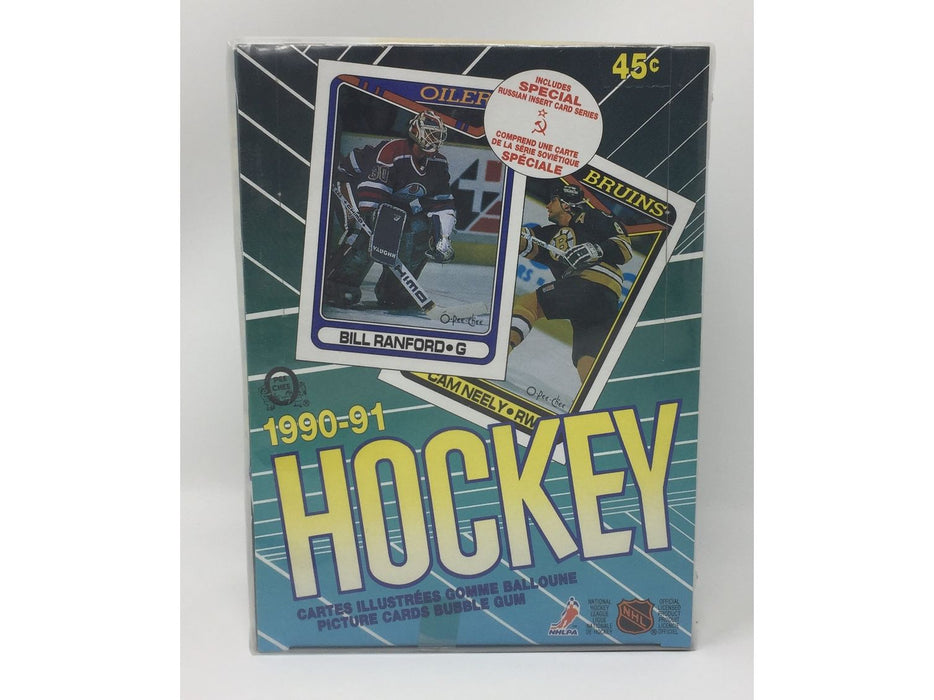 Sports Cards O-Pee-Chee OPC - 1990-91  - Hockey - Hobby Box - Cardboard Memories Inc.