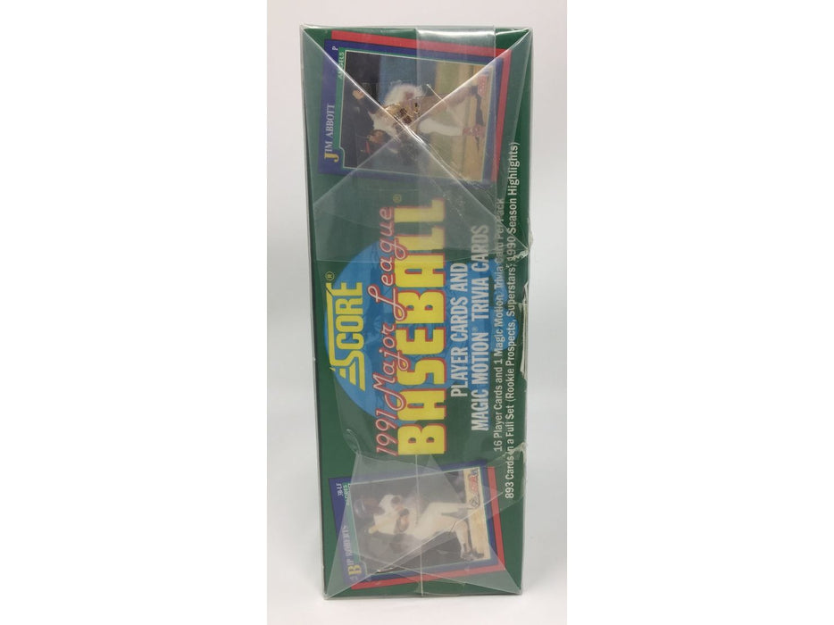 Sports Cards Score - 1990 - Baseball -Series 1 - Hobby Box - Cardboard Memories Inc.