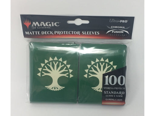 Supplies Ultra Pro - Magic the Gathering - Deck Protectors - Standard Size - 100 Count - Selesnya - Cardboard Memories Inc.