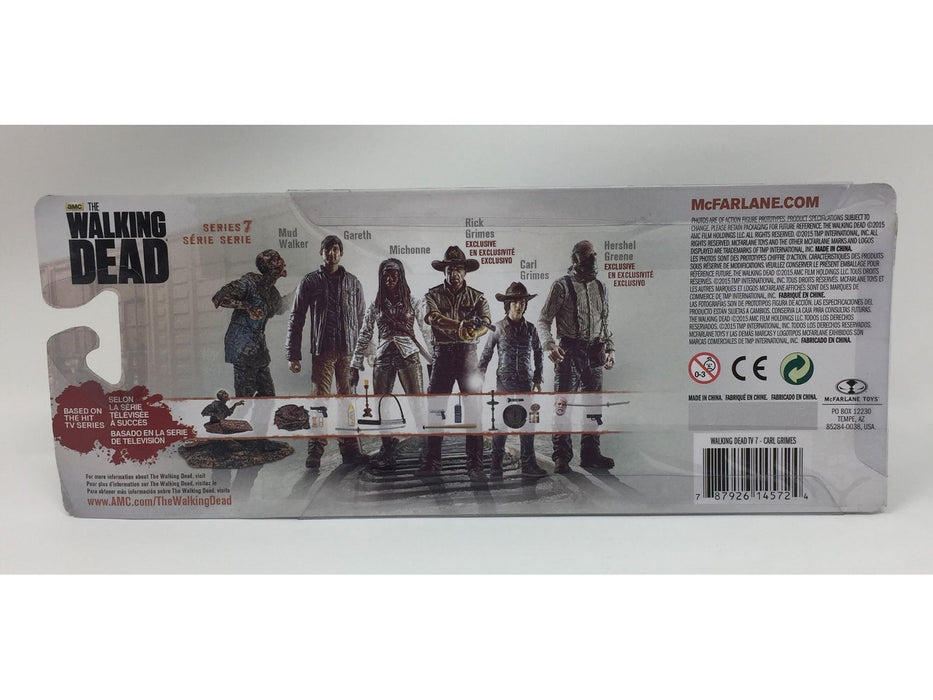 Action Figures and Toys McFarlane Toys - Walking Dead - TV Series 7 - Carl Grimes Action Figure - Cardboard Memories Inc.