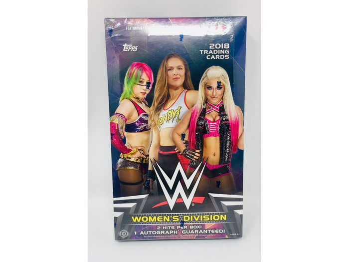 Sports Cards Topps - 2018 - WWE Wrestling - Womens Evolution - Hobby Box - Cardboard Memories Inc.