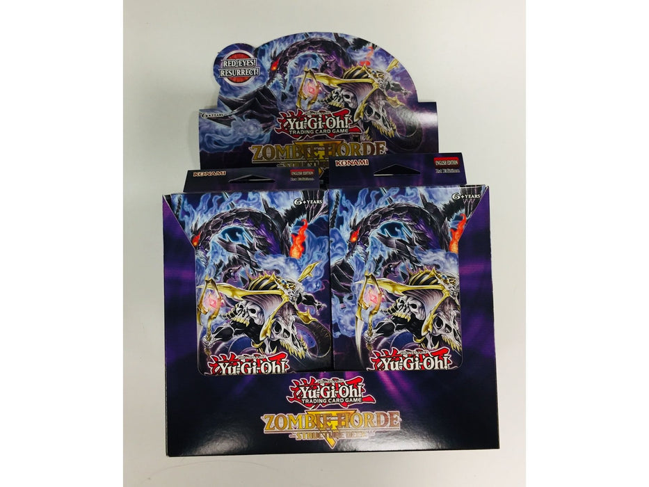 Yu-Gi-Oh! Zombie Horde Structure Deck | Cardboard Memories Inc. Yu-Gi-Oh! Zombie Horde Structure Deck | Cardboard Memories Inc.