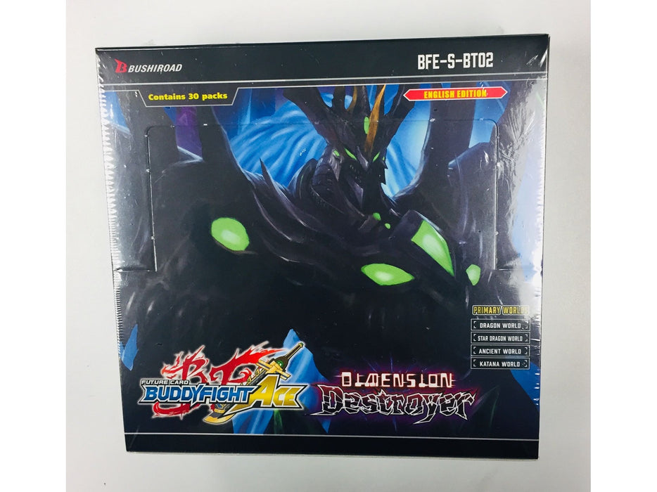 Trading Card Games Bushiroad - Buddyfight Ace V2 - Dimesion Destroyer - Booster Box - Cardboard Memories Inc.