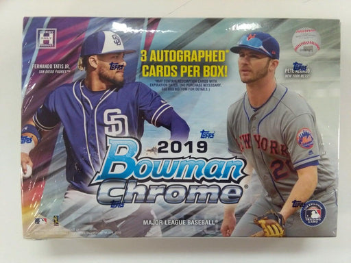 Sports Cards Topps - 2019 - Baseball - Bowman Chrome - Jumbo Box - Cardboard Memories Inc.