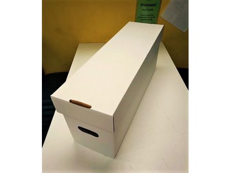 Supplies Universal Distribution - Long Comic Book Cardboard Storage Box - Cardboard Memories Inc.