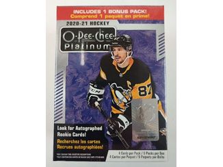 Sports Cards Upper Deck - 2020-21 - Hockey - O-Pee-Chee Platinum - Blaster Box - Cardboard Memories Inc.