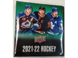 Upper Deck - 2021-22 - Hockey - Series 1 - Binder Cardboard Memories Inc. Upper Deck - 2021-22 - Hockey - Series 1 - Binder Cardboard Memories Inc.