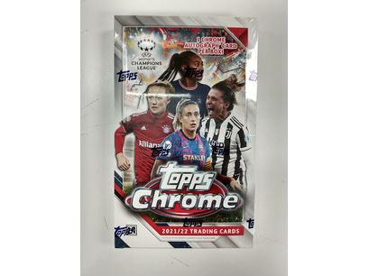 Sports Cards Topps - 2021-22 - UEFA Soccer - Womens Champions League - Hobby Box - Cardboard Memories Inc.