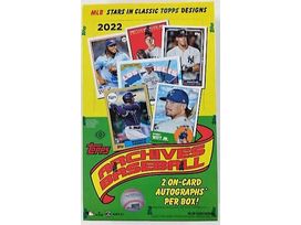 Sports Cards Topps - 2022 - Baseball - Archives - Hobby Box - Cardboard Memories Inc.