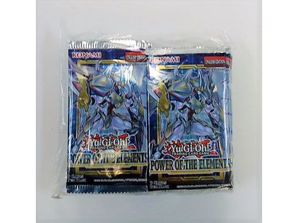 Trading Card Games Konami - Yu-Gi-Oh! - Power of the Elements - 24 Booster Pack Lot - Box Worth - 1st Edition - Cardboard Memories Inc.