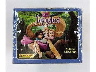 Non Sports Cards Panini - Disney - 2010 - Tangled - 50 Pack Sticker Box - Cardboard Memories Inc.