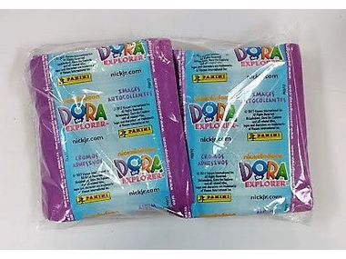 Non Sports Cards Panini - Nickelodeon - 2012 - Dora the Explorer - 50 Pack Sticker Bundle - Cardboard Memories Inc.