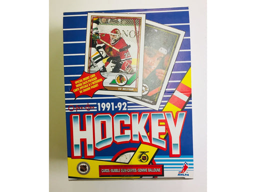 Sports Cards O-Pee-Chee OPC - 1991-92 - Hockey - Hobby Box - Cardboard Memories Inc.