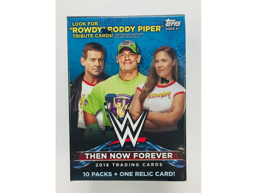 Sports Cards Topps - 2018 - WWE Wrestling - Then Now Forever - Blaster Box - Cardboard Memories Inc.