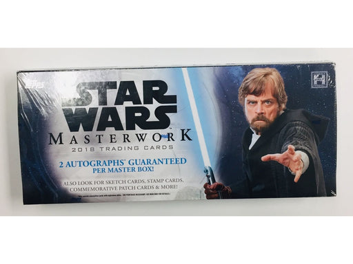 Non Sports Cards Topps 2018 - Star Wars - Masterwork - Hobby Box - Cardboard Memories Inc.