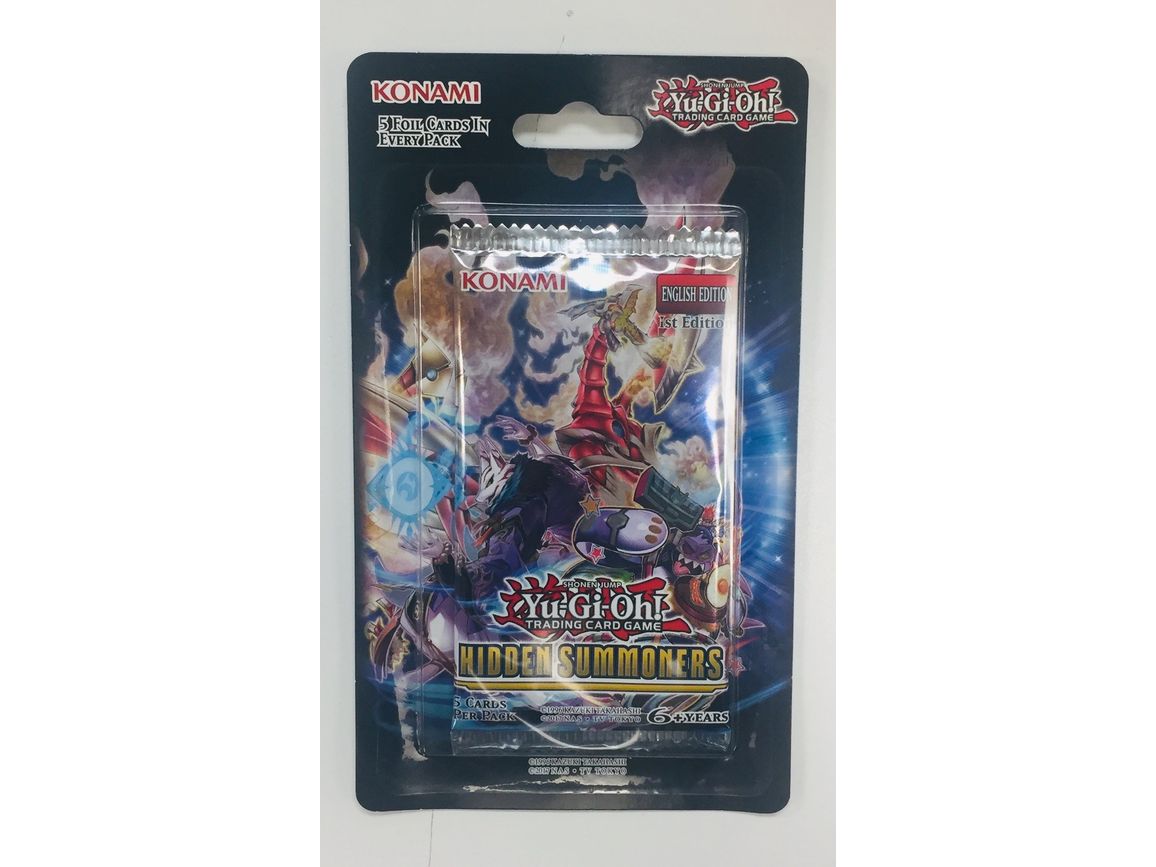 Yu-Gi-Oh! Hidden Summoners English 1st Edition Blister Pack Cardboard Memories Inc. Yu-Gi-Oh! Hidden Summoners English 1st Edition Blister Pack Cardboard Memories Inc.