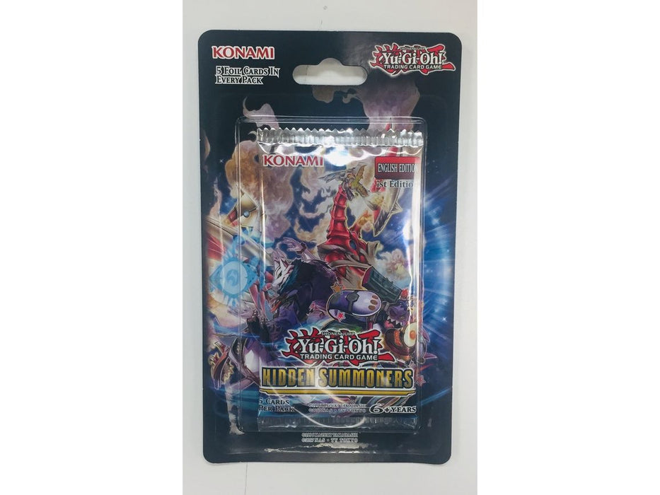 yugioh hidden summoners booster box Yu-Gi-Oh! Hidden Summoners English 1st Edition Blister Pack — Cardboard Memories Inc