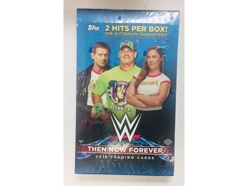 Sports Cards Topps - 2018 - WWE Wrestling - Then Now Forever - Hobby Box - Cardboard Memories Inc.