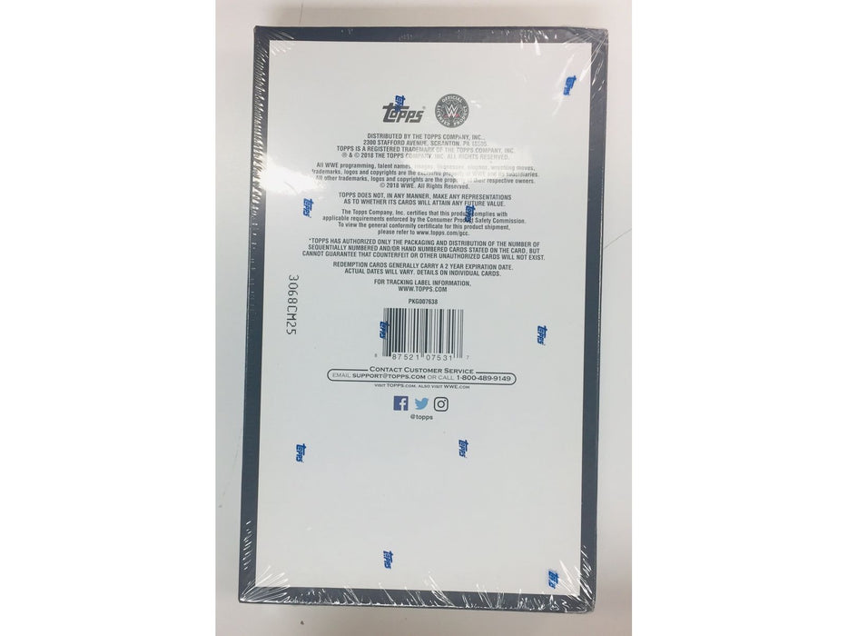 Sports Cards Topps - 2018 - WWE Wrestling - Then Now Forever - Hobby Box - Cardboard Memories Inc.