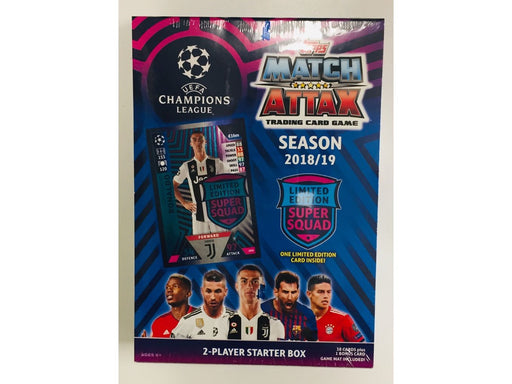 Sports Cards Topps - 2018 - Soccer - UEFA Champions League Match Attax - Starter Box - Cardboard Memories Inc.