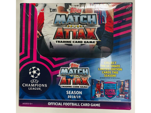 Sports Cards Topps - 2018 - Soccer - UEFA Champions League Match Attax - Retail Booster Box - Cardboard Memories Inc.
