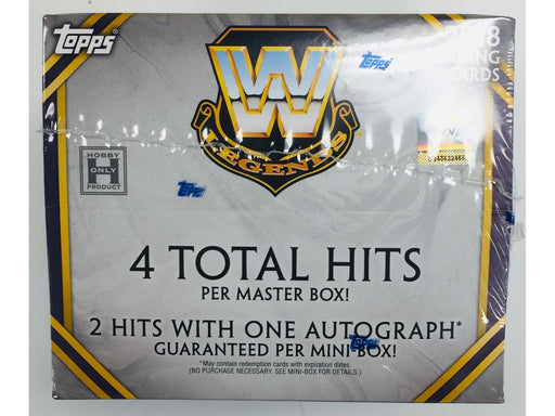 Sports Cards Topps - 2018 - WWE Wrestling - Legends of the WWE - Hobby Box - Cardboard Memories Inc.