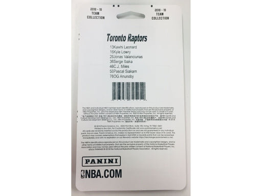 Sports Cards Panini - 2018-19 - Basketball - Hoops - Team Collection - Raptors - Cardboard Memories Inc.