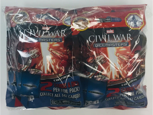 Dice Games Wizkids - Dice Masters - Civil War - 10 Pack Bundle - Cardboard Memories Inc.