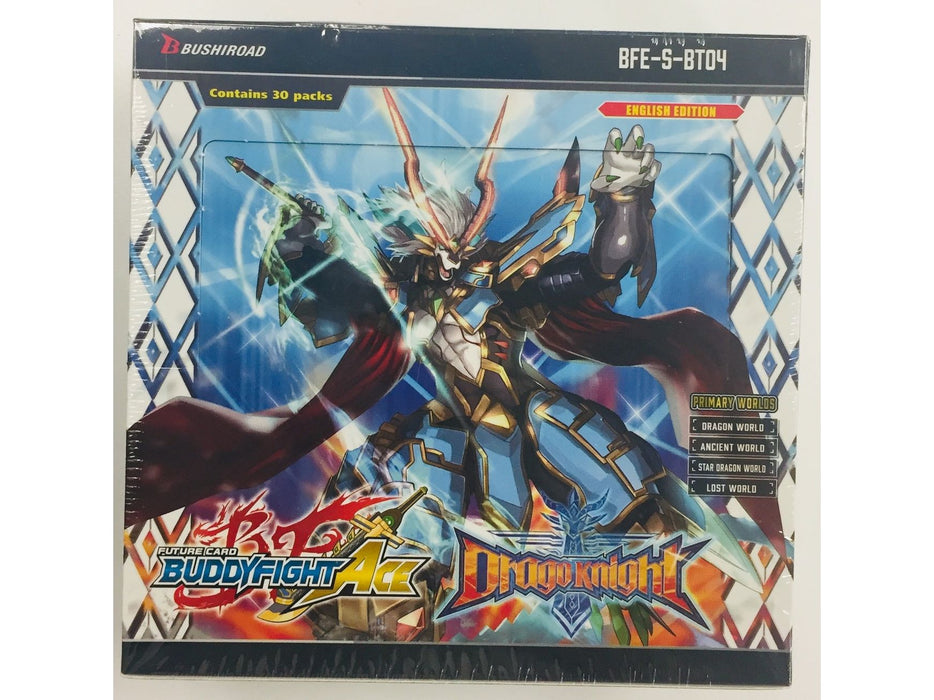 Trading Card Games Bushiroad - Buddyfight Ace - Deity Garga Arises Ace Drago Knight Vol 4 - Booster Box - Cardboard Memories Inc.