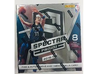Sports Cards Panini - 2018-19 - Basketball - Spectra - Hobby Box - Cardboard Memories Inc.