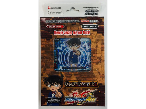 Trading Card Games Bushiroad - Buddyfight Ace V1 - Case Closed - White Trial Deck - Cardboard Memories Inc.