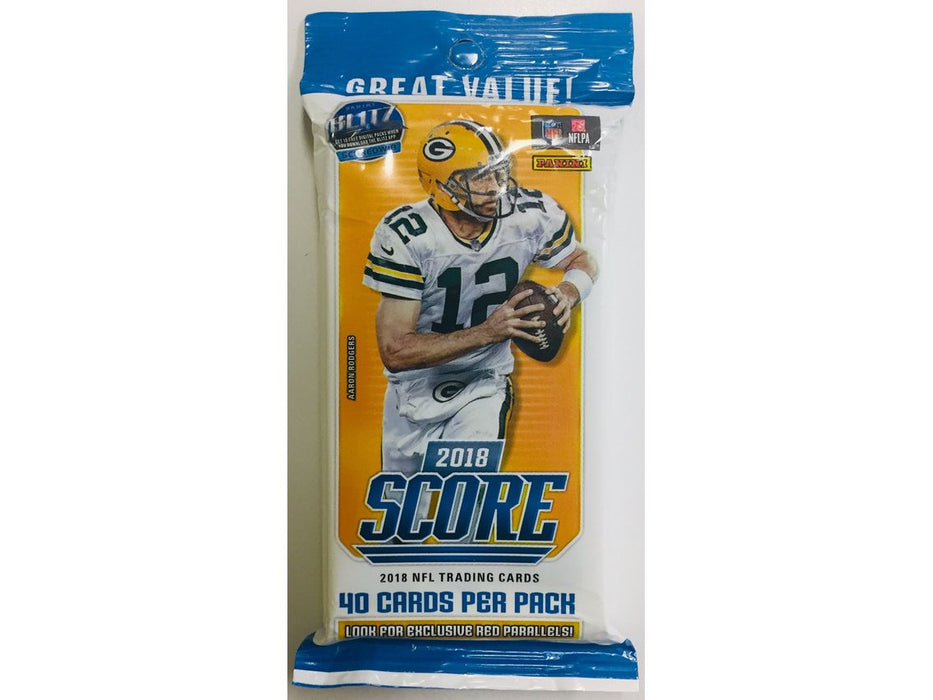 Sports Cards Panini - 2018 - Football - Score - 40 Card Jumbo Pack - Cardboard Memories Inc.