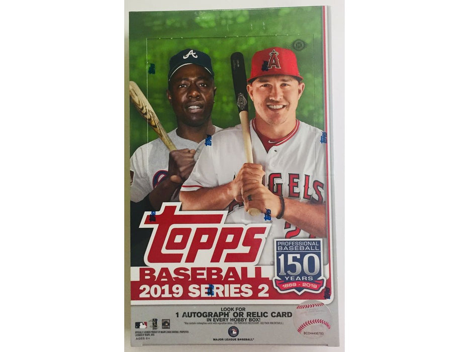 Sports Cards Topps - 2019 - Baseball - Series 2 - Hobby Box - Cardboard Memories Inc.