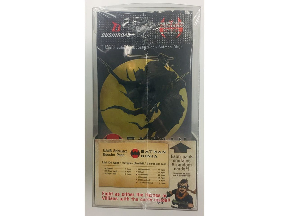 Trading Card Games Bushiroad - Weiss Schwarz - Batman Ninja - Supply Set - Cardboard Memories Inc.
