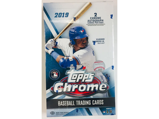 Sports Cards Topps - 2019 - Baseball - Chrome - Hobby Box - Cardboard Memories Inc.