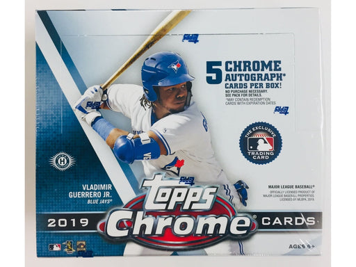 Sports Cards Topps - 2019 - Baseball - Chrome - Jumbo Box - Cardboard Memories Inc.