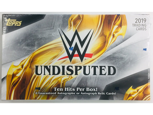 Sports Cards Topps - 2019 - WWE Wrestling - Undisputed - Hobby Box - Cardboard Memories Inc.